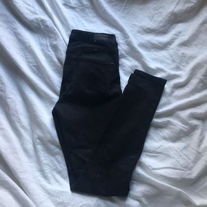Black Garage Ripped Skinny Jeans/Jeggings